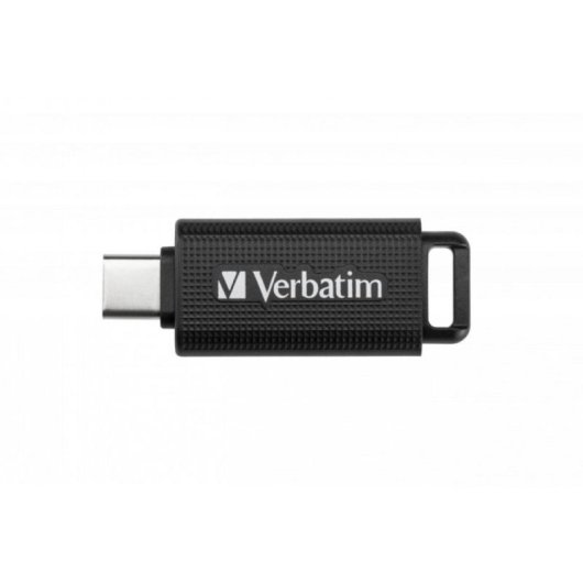 Memoria USB Verbatim Store 'n' Go 128GB USB-C 3.2 Gen 1 Negra Deslizable