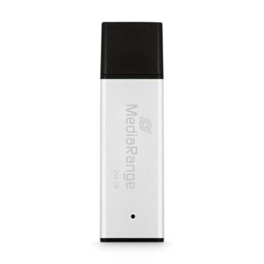 MediaRange MR1903 Clé USB 256 Go USB A 3.2 Gen 1 220 MB/s Tapa Noir Argent