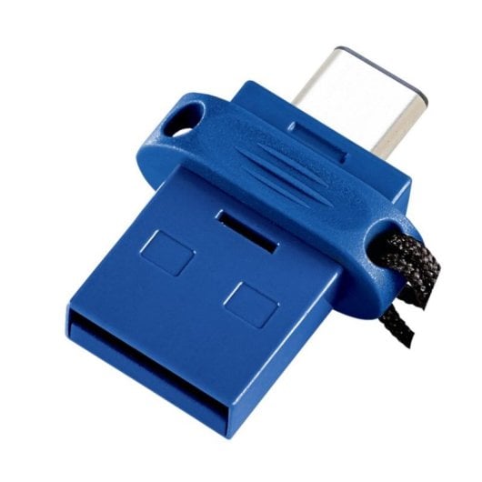 USB-Stick Verbatim Dual USB 3.0 64GB USB-C USB-A Ohne Kappe USB-Stick Verbatim Dual USB 3.0 64GB USB-C USB-A Ohne Kappe