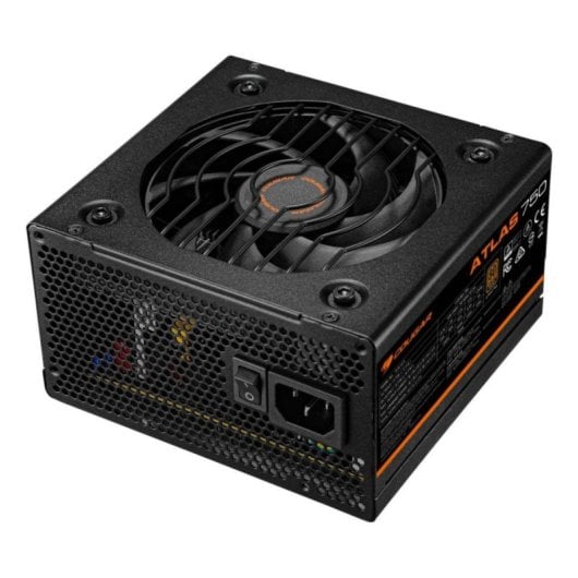 Fuente de alimentación COUGAR ATLAS 750W 80 Plus Bronze DC-DC CPU x2 Negra