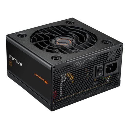 Fuente de alimentación COUGAR ATLAS 750W 80 Plus Bronze DC-DC CPU x2 Negra