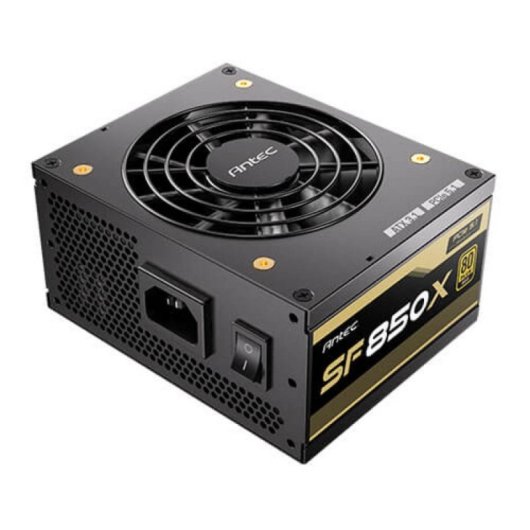 Fuente de alimentación ATX Antec SF850X 850W Gold Modular PC Silent Fan SFX 3.1