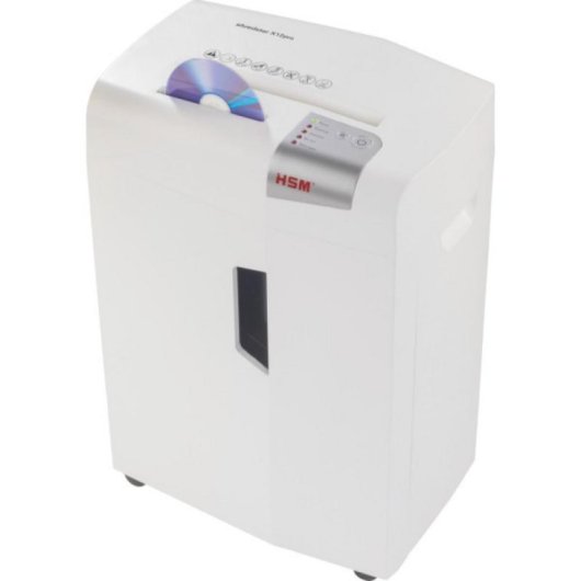 Destructora de papel HSM 1033121 corte en partículas 2x15mm 26L 390mm blanco 57dB 460W