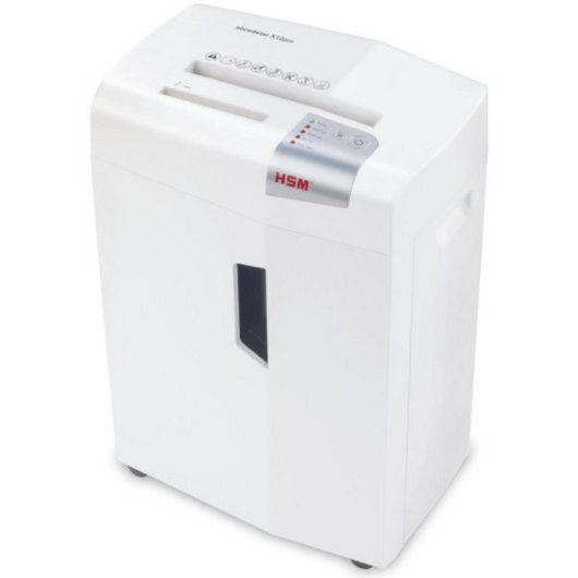 Destructora de papel HSM 1033121 corte en partículas 2x15mm 26L 390mm blanco 57dB 460W