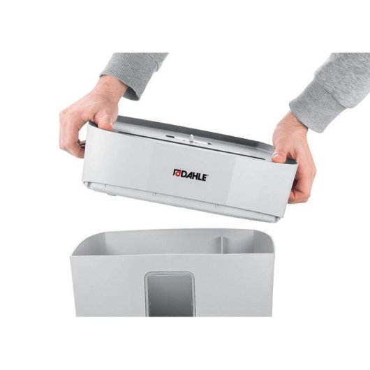 Destructeur de documents DAHLE PaperSAFE 140 P-4 12L Coupe croisée Noir-Gris