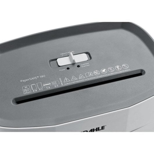Destructeur de documents DAHLE PaperSAFE 140 P-4 12L Coupe croisée Noir-Gris