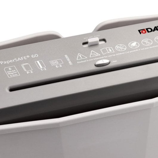 Distruggi documenti Dahle PaperSAFE 60 Taglio a strisce 6 mm 11 L 110 fogli 70 dB