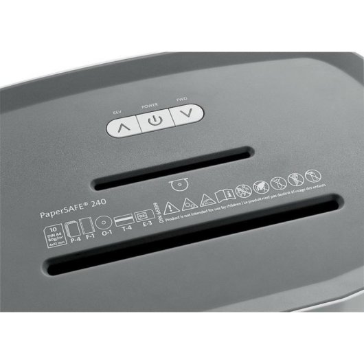 Destruidora de Documentos Dahle PaperSAFE® 240 Corte Cruzado 4x12mm 25L 260W