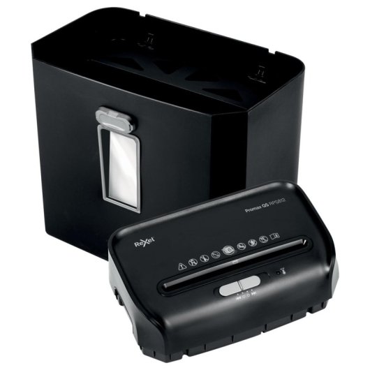 Destructora de papel Rexel ProMax RPS812 8 hojas corte en tiras 6mm 12L antigrampas P-2