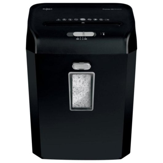 Destructora Rexel Promax REX623 6 hojas corte confeti P-4 23L 60dB negra