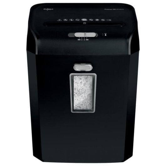 Destructora Rexel Promax REX623 6 hojas corte confeti P-4 23L 60dB negra