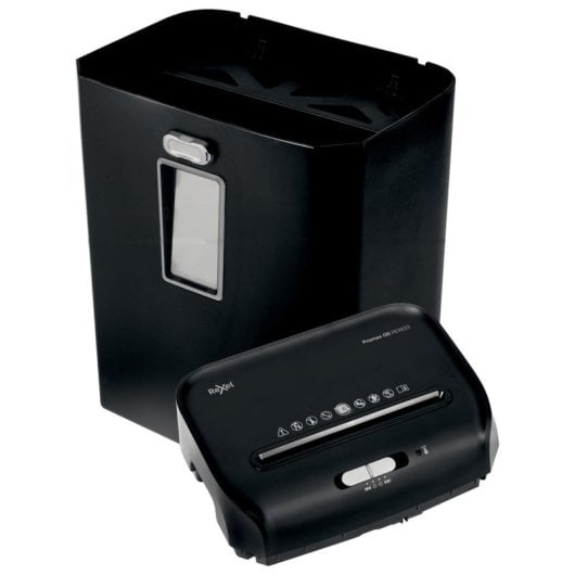 Destructora Rexel Promax REX623 6 hojas corte confeti P-4 23L 60dB negra