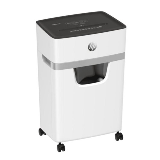 Destructora HP OneShred 15CC Corte en partículas P-4, 15 hojas, 20L, Blanco, Antiatascos