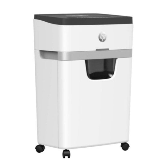 Destructora HP OneShred 12MC Microcorte P-5 2mm 25L 22cm 4 ruedas 600W Blanca