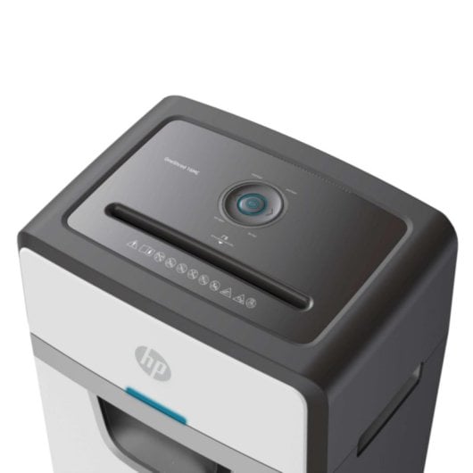 Destructora HP 2808 Microcorte 16 hojas 30L P-5 Antiatascos Blanco/Negro