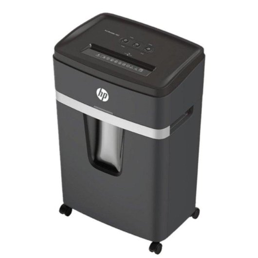 Destruidor HP Pro Shredder 18CC P-5 18 folhas Partículas 25L Preto 55dB A4