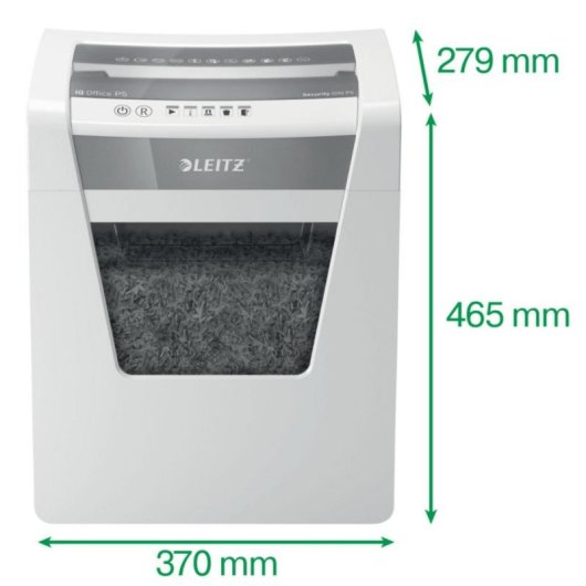 Destruidora Leitz 80020000 Microcorte 10 Folhas 23L Branca Destruidora Leitz 80020000 Microcorte 10 Folhas 23L Branca