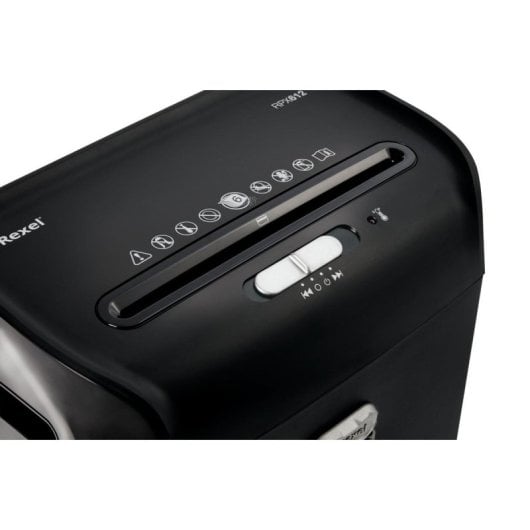 Distruggidocumenti Rexel Promax RPX612 4x40mm 12L Nero Distruggidocumenti Rexel Promax RPX612 4x40mm 12L Nero