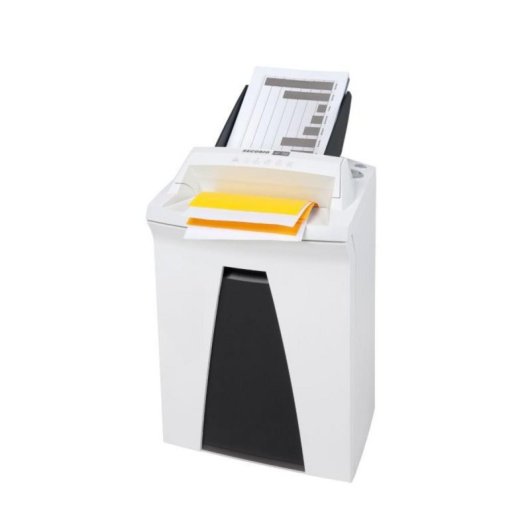 Destructora HSM Securio AF 150 Corte cruzado 4.5x30mm 24cm 34L 10 hojas Blanco