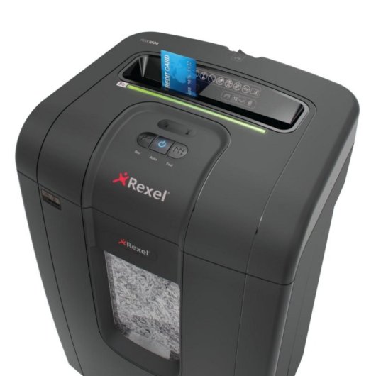 Destructora Rexel Mercury RSX1834 corte cruzado P-4 19 hojas 34L antijam negro