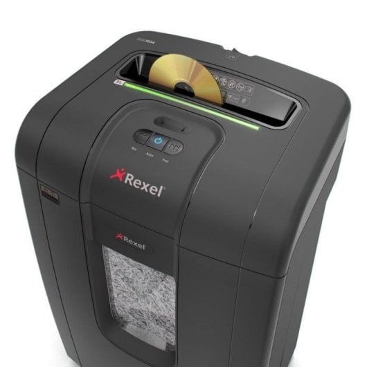 Destructora Rexel Mercury RSX1834 corte cruzado P-4 19 hojas 34L antijam negro