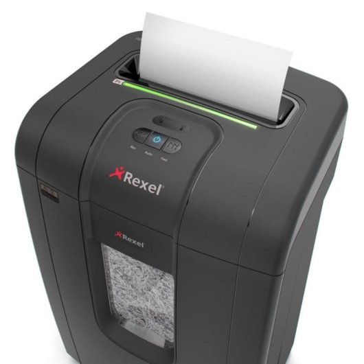 Destructora Rexel Mercury RSX1834 corte cruzado P-4 19 hojas 34L antijam negro