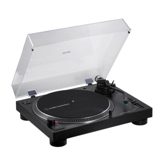 Tocadiscos Audio-Technica AT-LP120XBT-USB Negro Tracción Directa Bluetooth USB Phono