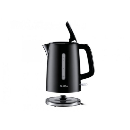 Wasserkocher Flama 727FL 1,7L 2200W Schwarz Kunststoff Wasserkocher Flama 727FL 1,7L 2200W Schwarz Kunststoff