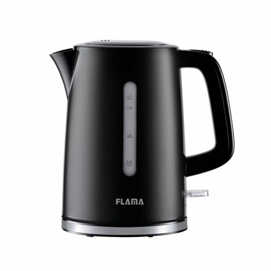 Wasserkocher Flama 727FL 1,7L 2200W Schwarz Kunststoff Wasserkocher Flama 727FL 1,7L 2200W Schwarz Kunststoff