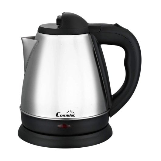 Hervidor Comelec WK 7316 1,2L 1200W Negro Acero inoxidable Protección sobrecalentamiento