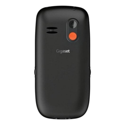 Teléfono Gigaset GL395 Negro 2.2" IP44 Bluetooth Botones Grandes Batería 800mAh SIM Única