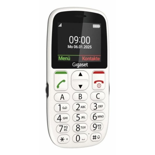 Teléfono Gigaset GL395 Blanco 2.2" 0,3MP SIM única Botones grandes IP44 USB-C