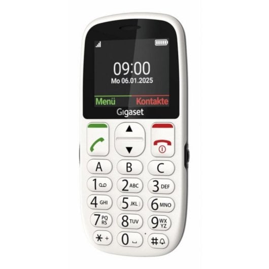 Teléfono Gigaset GL395 Blanco 2.2" 0,3MP SIM única Botones grandes IP44 USB-C