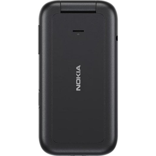 Móvil Nokia 2660 Flip Negro Dual SIM 4G 2.8" 128MB Bluetooth Cámara 0,3MP 1450mAh