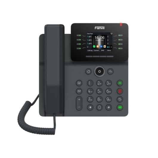 Telefono IP Fanvil V63 6 Linee Bluetooth Wi-Fi Gigabit Ethernet LCD 2.8"