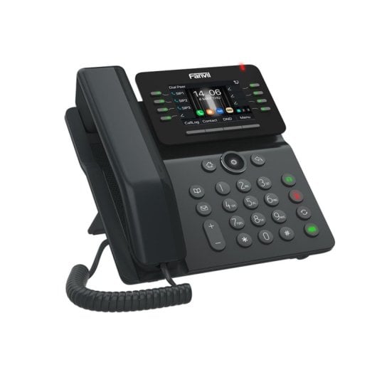 Telefono IP Fanvil V63 6 Linee Bluetooth Wi-Fi Gigabit Ethernet LCD 2.8"