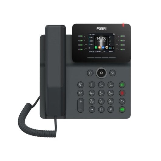Telefono IP Fanvil V63 6 Linee Bluetooth Wi-Fi Gigabit Ethernet LCD 2.8"