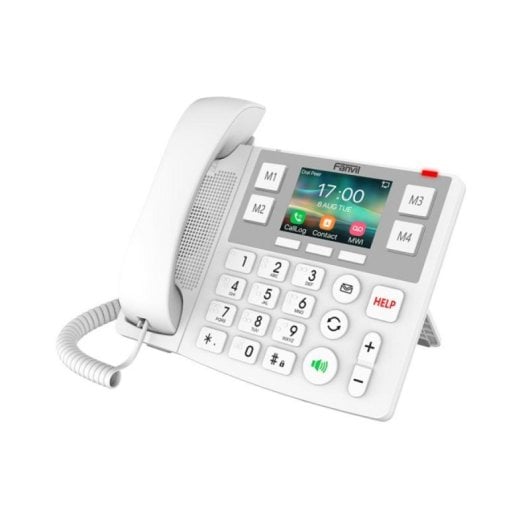 Teléfono IP Fanvil X305 Blanco 2 líneas LCD WiFi Bluetooth PoE RJ-45 G.722
