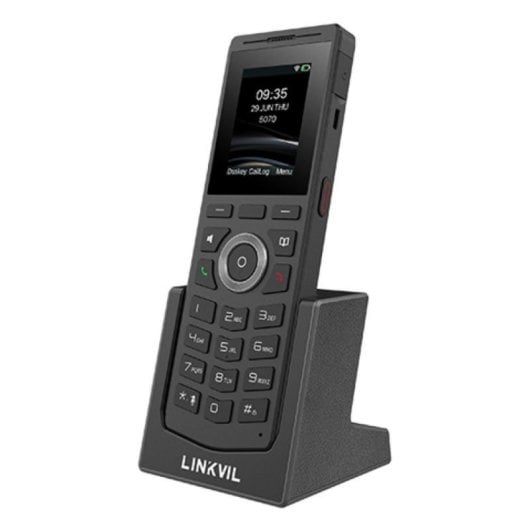 Telefone Fanvil W610W IP Mobil 4 Linien 1000 Einträge 5,08 cm Schwarz