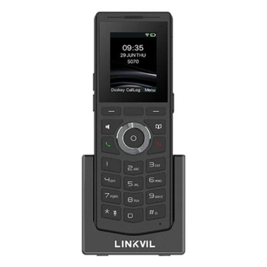 Telefone Fanvil W610W IP Mobil 4 Linien 1000 Einträge 5,08 cm Schwarz