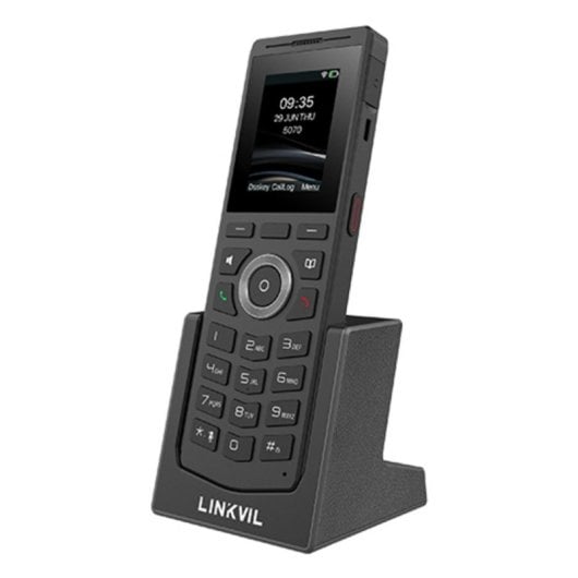 Telefone Fanvil W610W IP Mobil 4 Linien 1000 Einträge 5,08 cm Schwarz