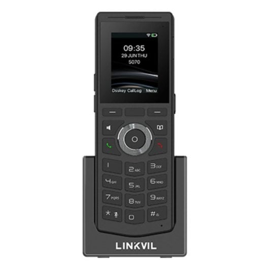 Telefone Fanvil W610W IP Mobil 4 Linien 1000 Einträge 5,08 cm Schwarz