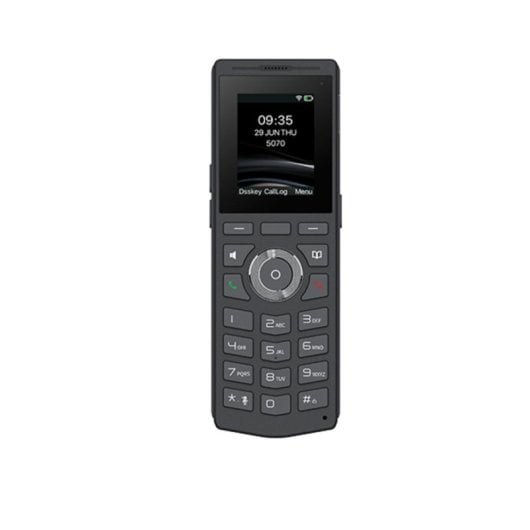 Telefone Fanvil W610W IP Mobil 4 Linien 1000 Einträge 5,08 cm Schwarz