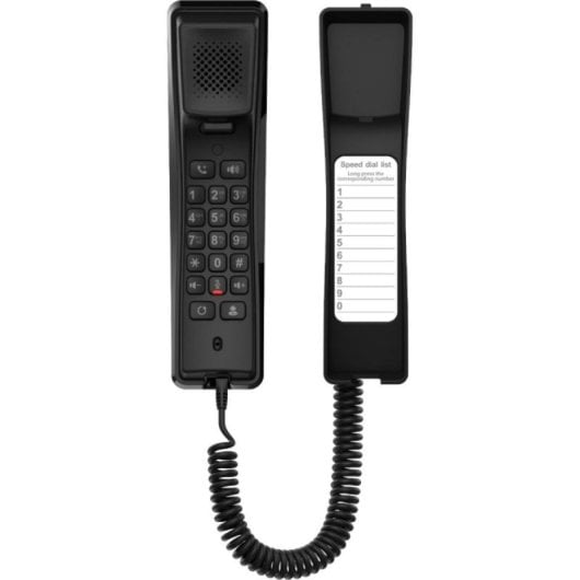 IP Telefon Fanvil H2U V2 Schwarz Drahtlos & Kabel Telefon IP Wandmontage 2-Leitungen