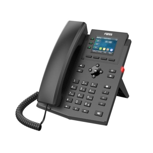 Telefono IP Fanvil X303W 4 Linee Wi-Fi Ethernet Linux LCD 2.4" Telefono IP Fanvil X303W 4 Linee Wi-Fi Ethernet Linux LCD 2.4"