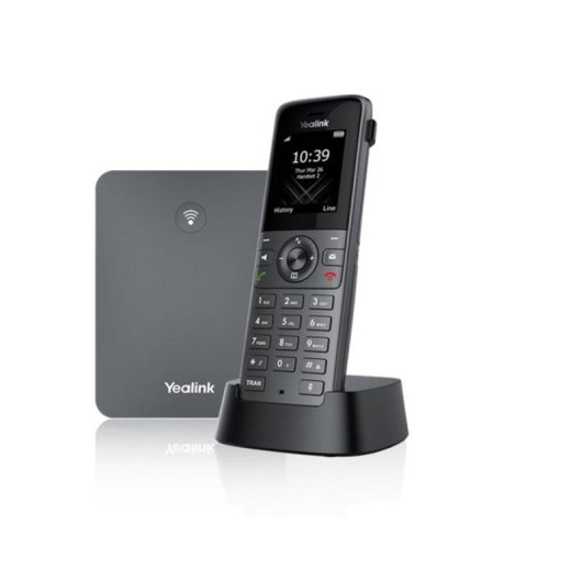 Teléfono IP Yealink W73P Terminal inalámbrico Gris TFT 1.8" 100 entradas Voicemail