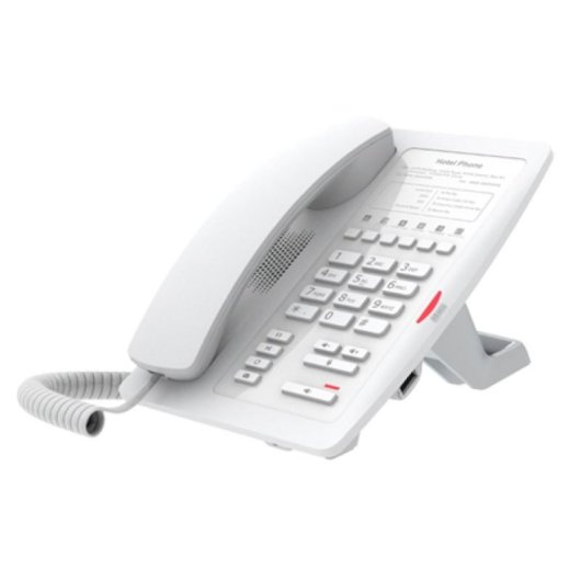 Teléfono IP Fanvil H3 Blanco 16MB 8MB VxWorks 2xRJ45 PoE Cancelación Ruido