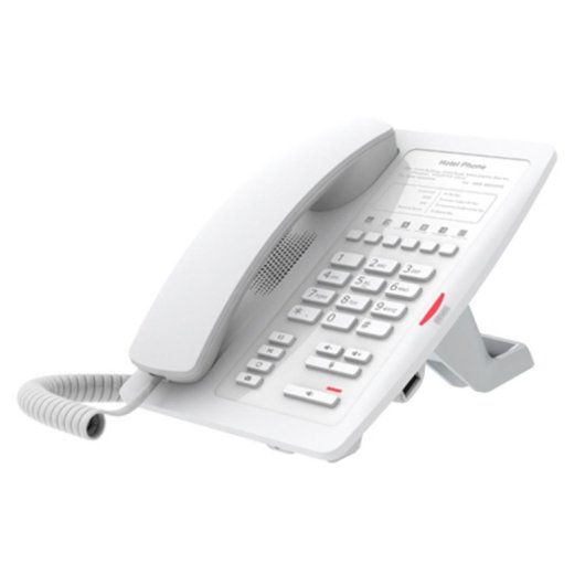 Teléfono IP Fanvil H3 Blanco 16MB 8MB VxWorks 2xRJ45 PoE Cancelación Ruido
