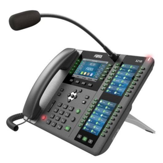 Telefon Fanvil X210i IP 20 Linien Gigabit Ethernet LCD 4,3 Zoll Bluetooth 2.1+EDR