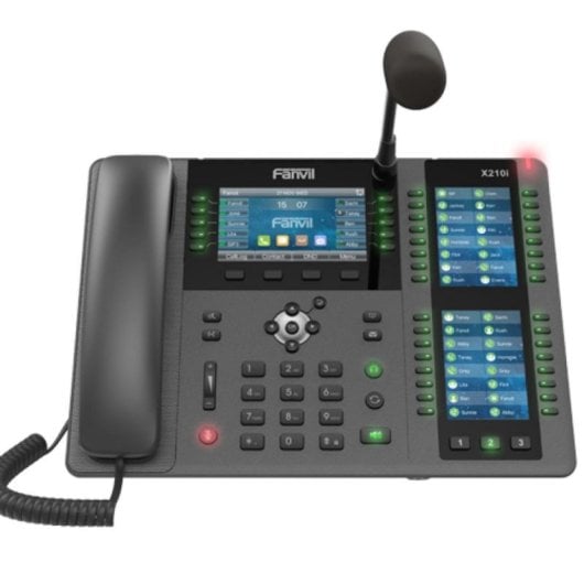 Telefon Fanvil X210i IP 20 Linien Gigabit Ethernet LCD 4,3 Zoll Bluetooth 2.1+EDR